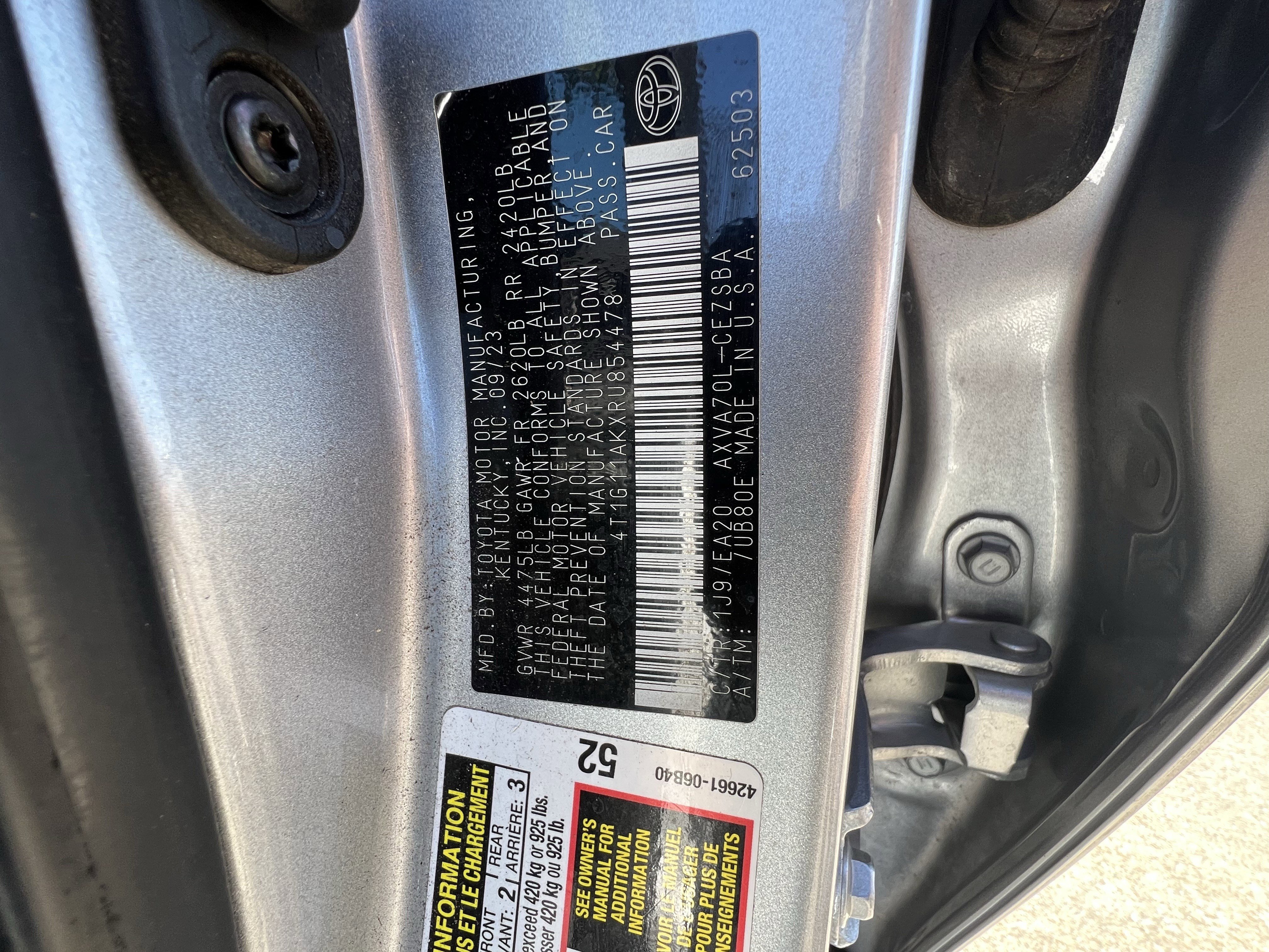 Used 2024 Toyota Camry SE image 27