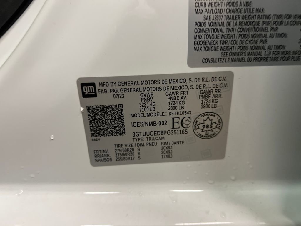 Certified 2023 GMC Sierra 1500 Elevation image 27