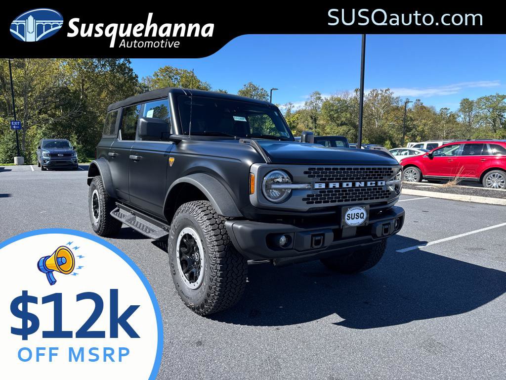New 2025 Ford Bronco Badlands w/ Matte Film Protection Package AWD/4WD video 1