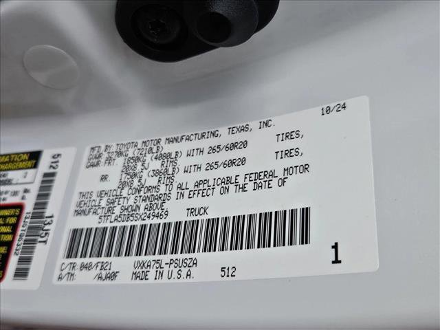 New 2025 Toyota Tundra SR5 image 16