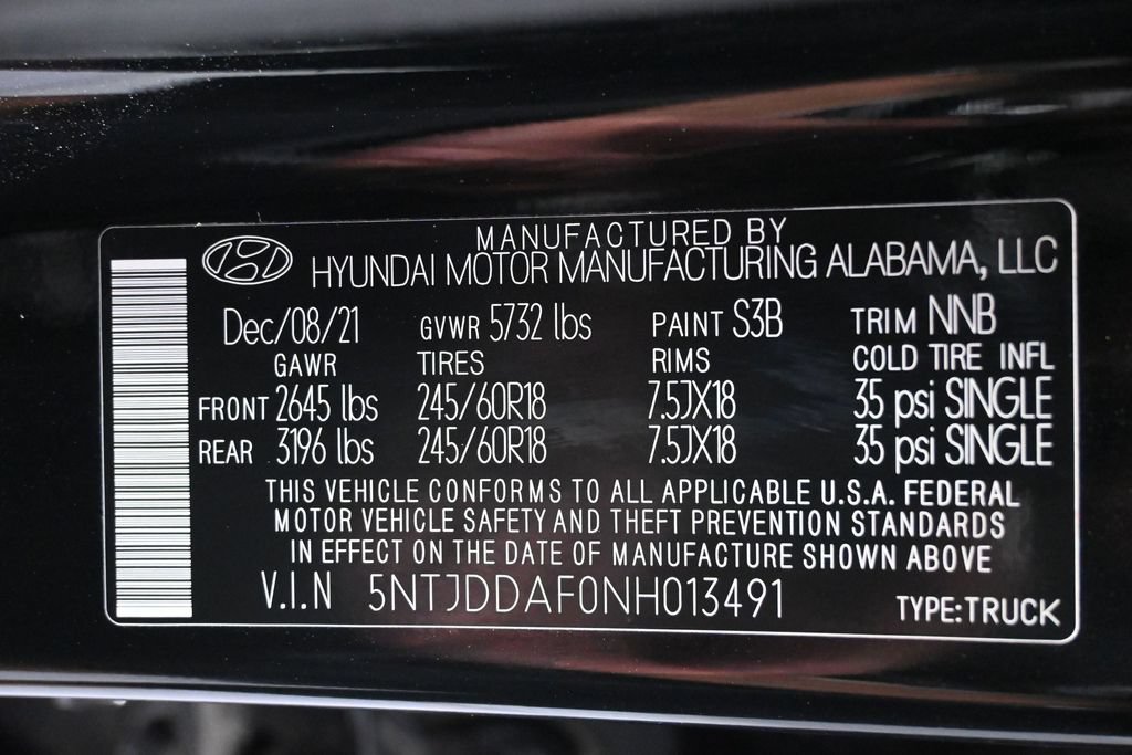 Used 2022 Hyundai Santa Cruz SEL Premium AWD/4WD image 23
