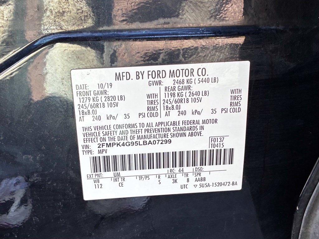 Used 2020 Ford Edge SE AWD/4WD image 39