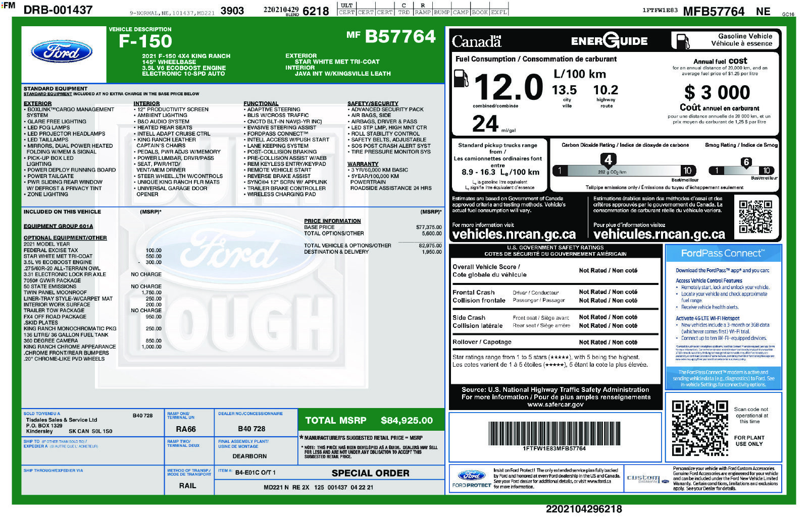 Used 2021 Ford F150 King Ranch AWD/4WD image 7