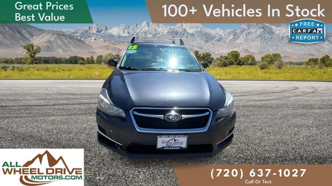 Used 2015 Subaru Impreza 2.0i w/ Popular Package #1 AWD/4WD image 2