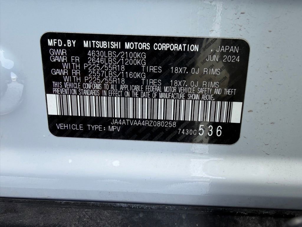 Used 2024 Mitsubishi Eclipse Cross LE image 27