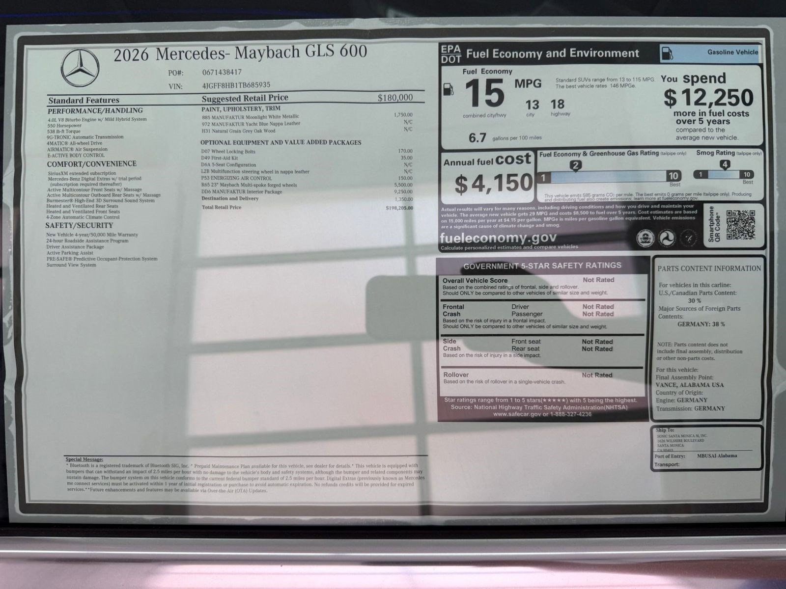 New 2026 Mercedes-Benz Maybach GLS 600 4MATIC image 33