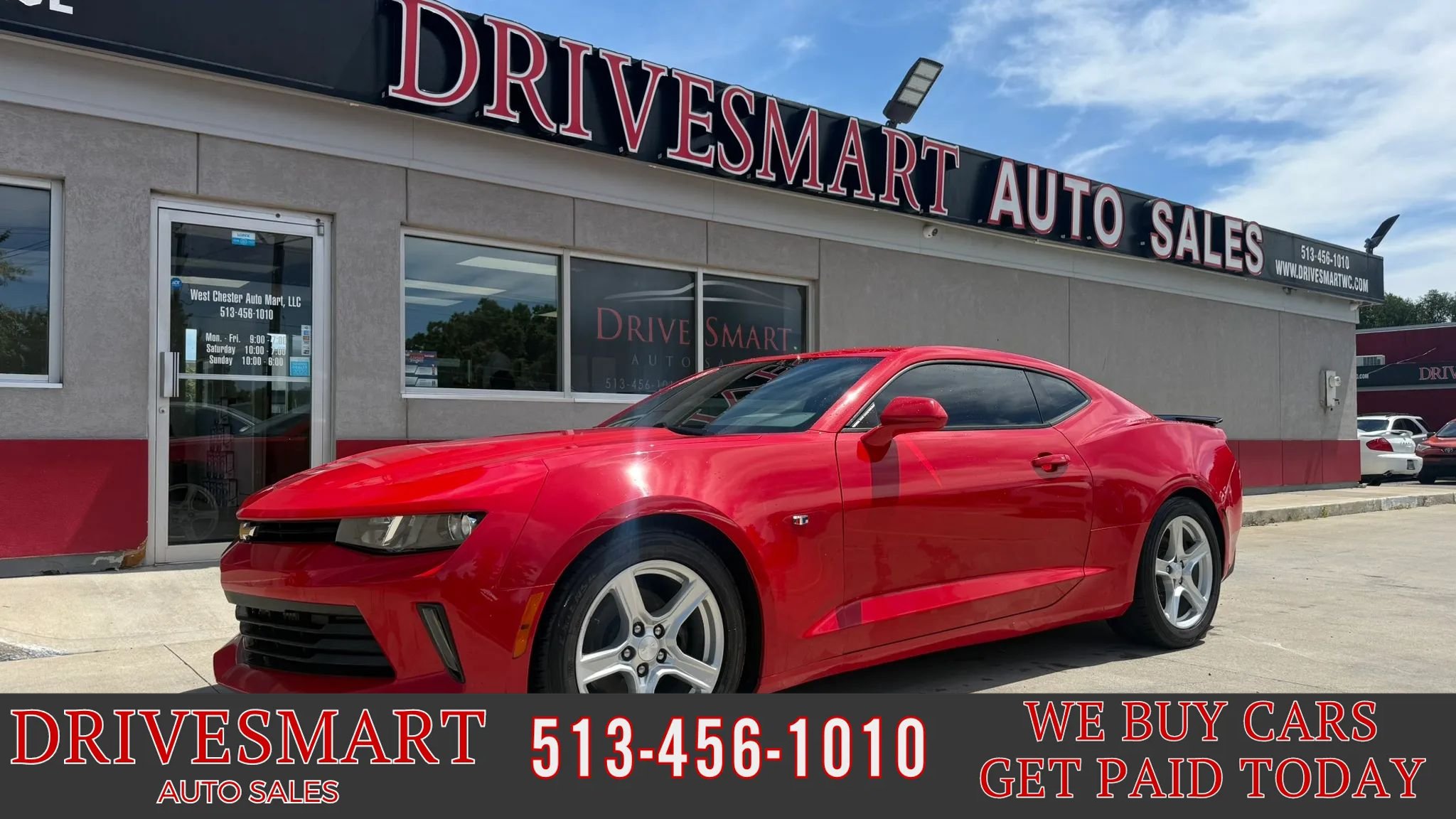 Used 2018 Chevrolet Camaro LS RWD image 1