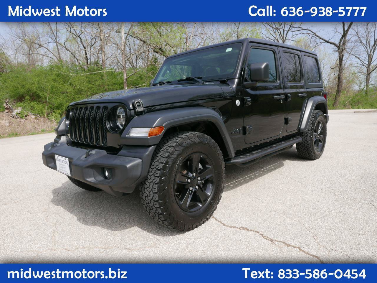 Used 2020 Jeep Wrangler Unlimited Sport AWD/4WD image 1