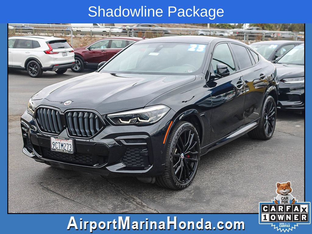 Used 2023 BMW X6 M50i w/ Shadowloine Package AWD/4WD image 5