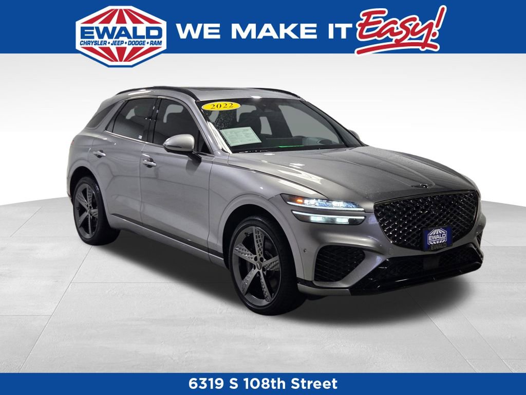 Used 2022 Genesis GV70 3.5T Sport w/ Sport Prestige Package AWD/4WD image 1