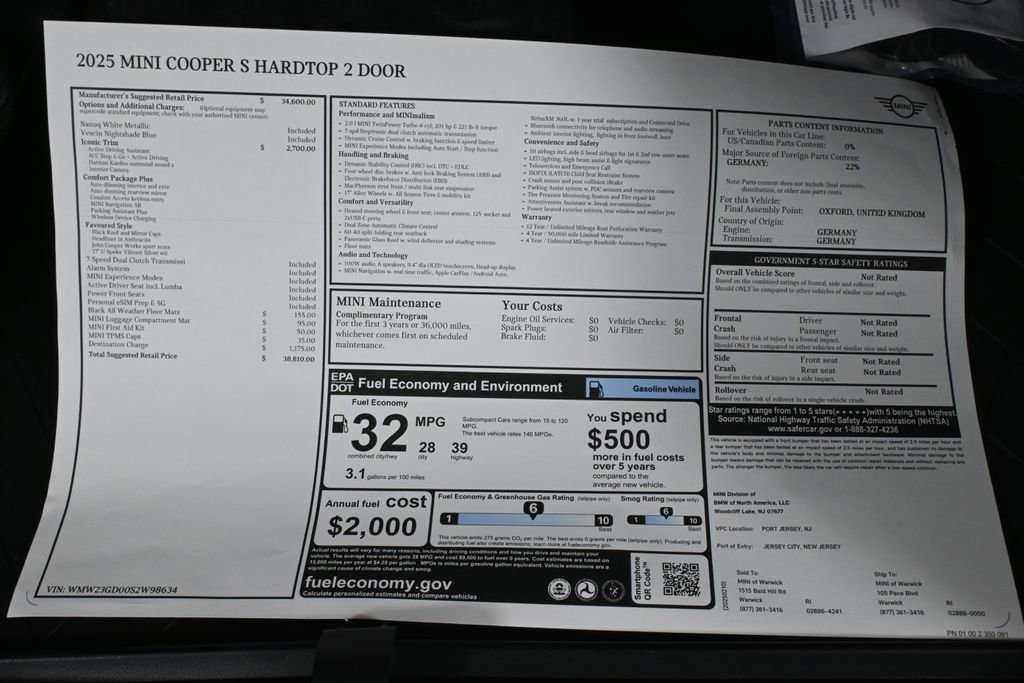 Used 2025 MINI Cooper S image 28