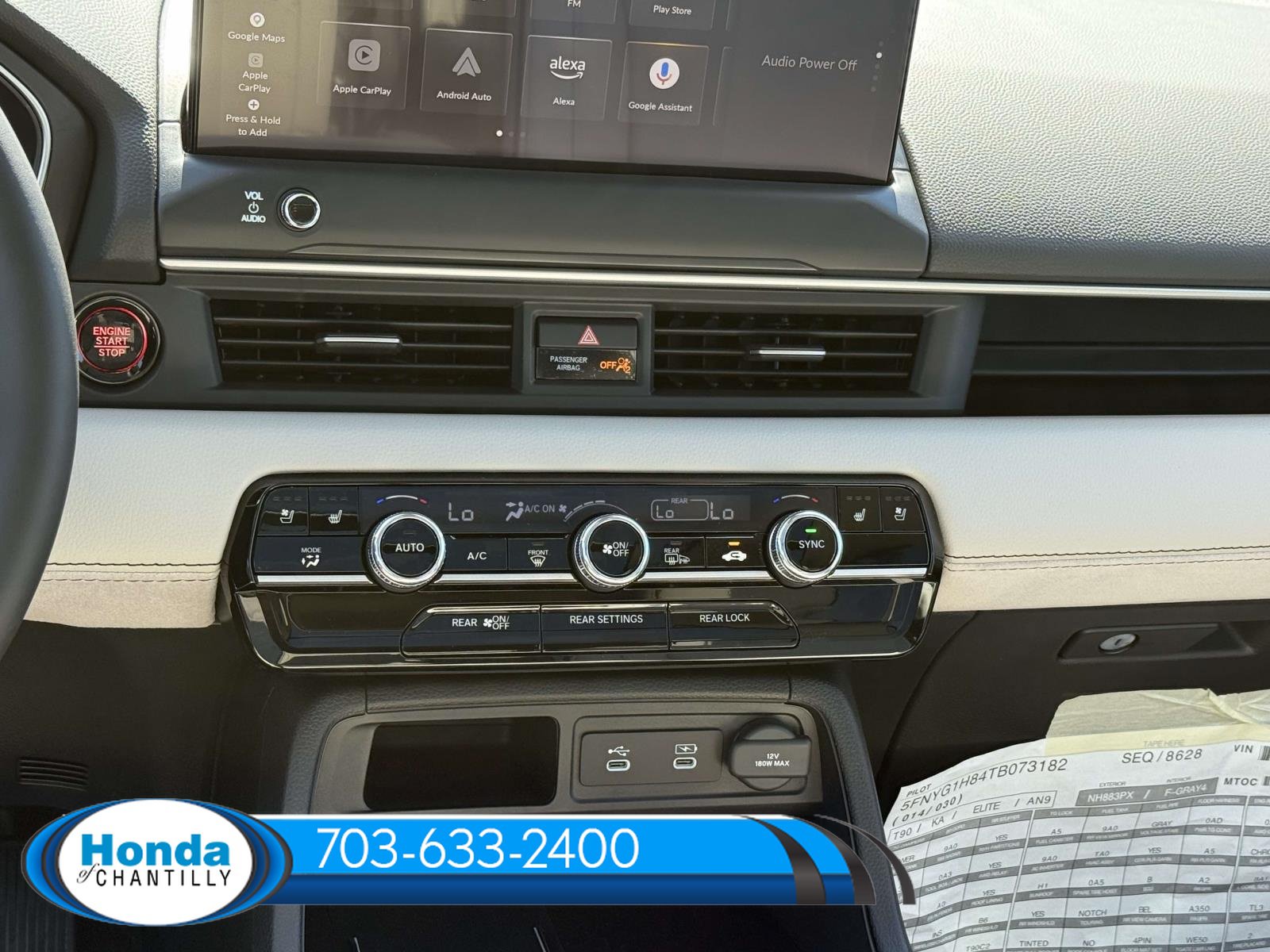 New 2026 Honda Pilot Elite image 14