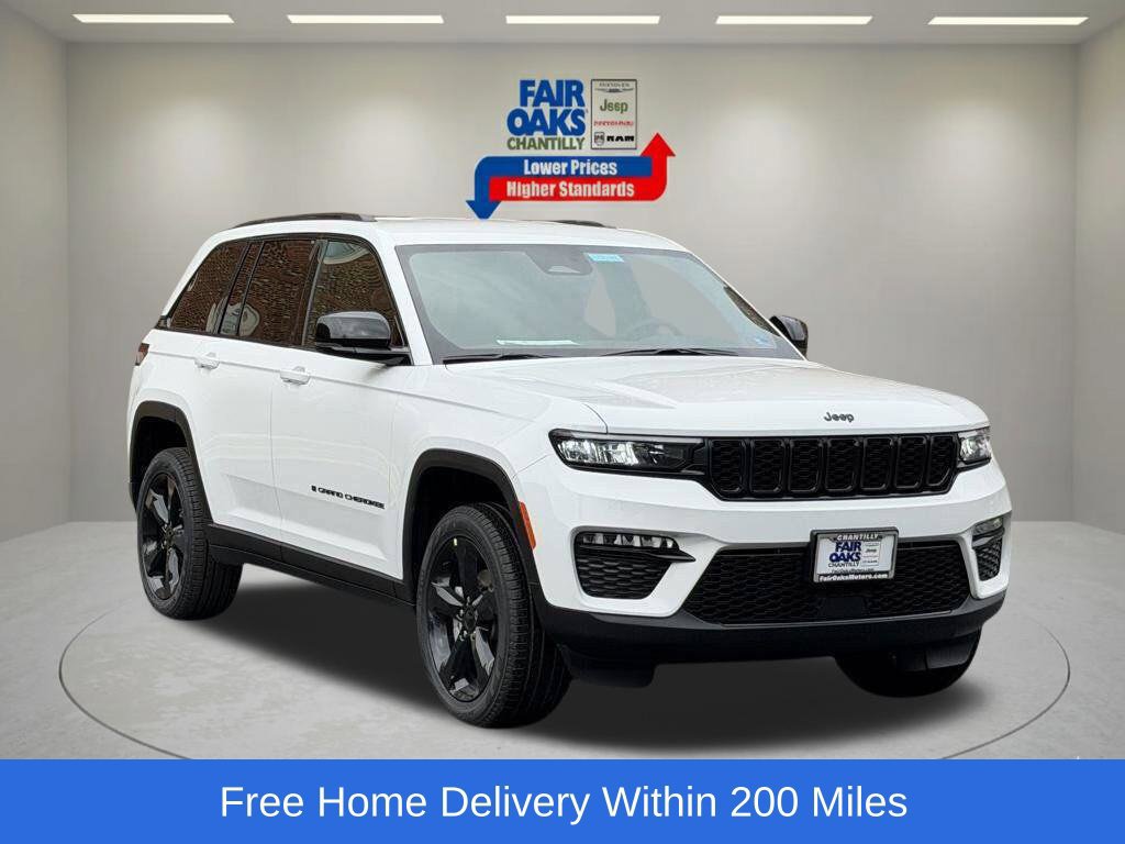 New 2025 Jeep Grand Cherokee Limited w/ Black Appearance Package