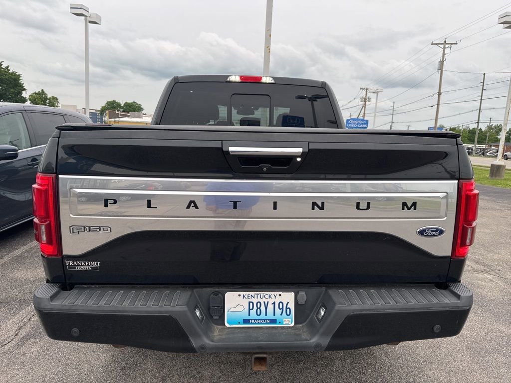 Used 2015 Ford F150 Platinum w/ Trailer Tow Package AWD/4WD image 13