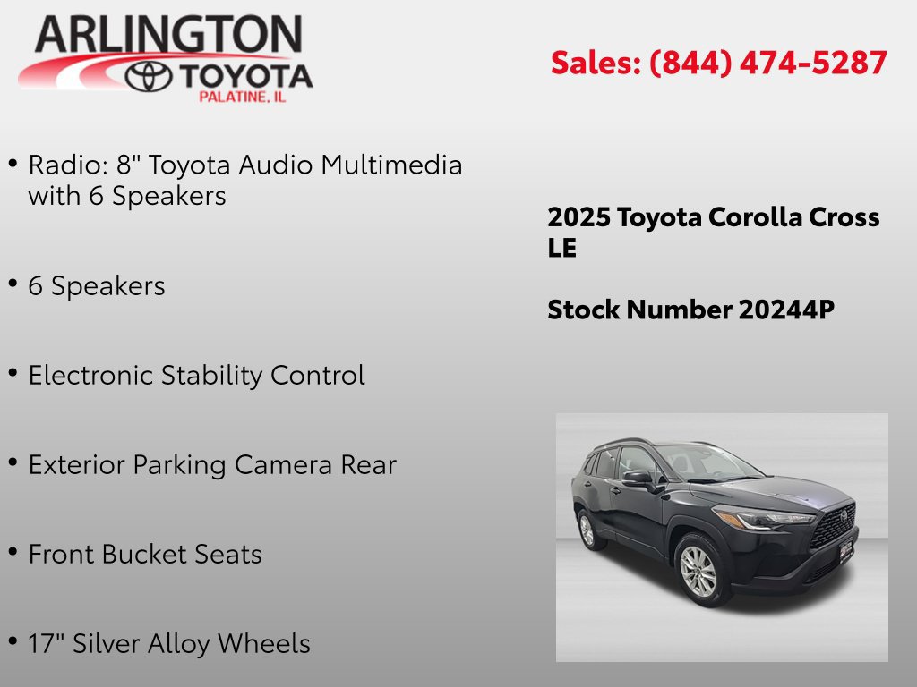 Used 2025 Toyota Corolla Cross LE FWD image 4