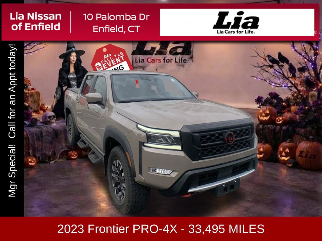 Certified 2023 Nissan Frontier PRO-4X w/ Pro Convenience Package