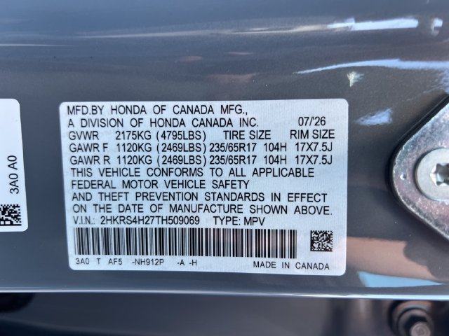 New 2026 Honda CR-V LX image 18