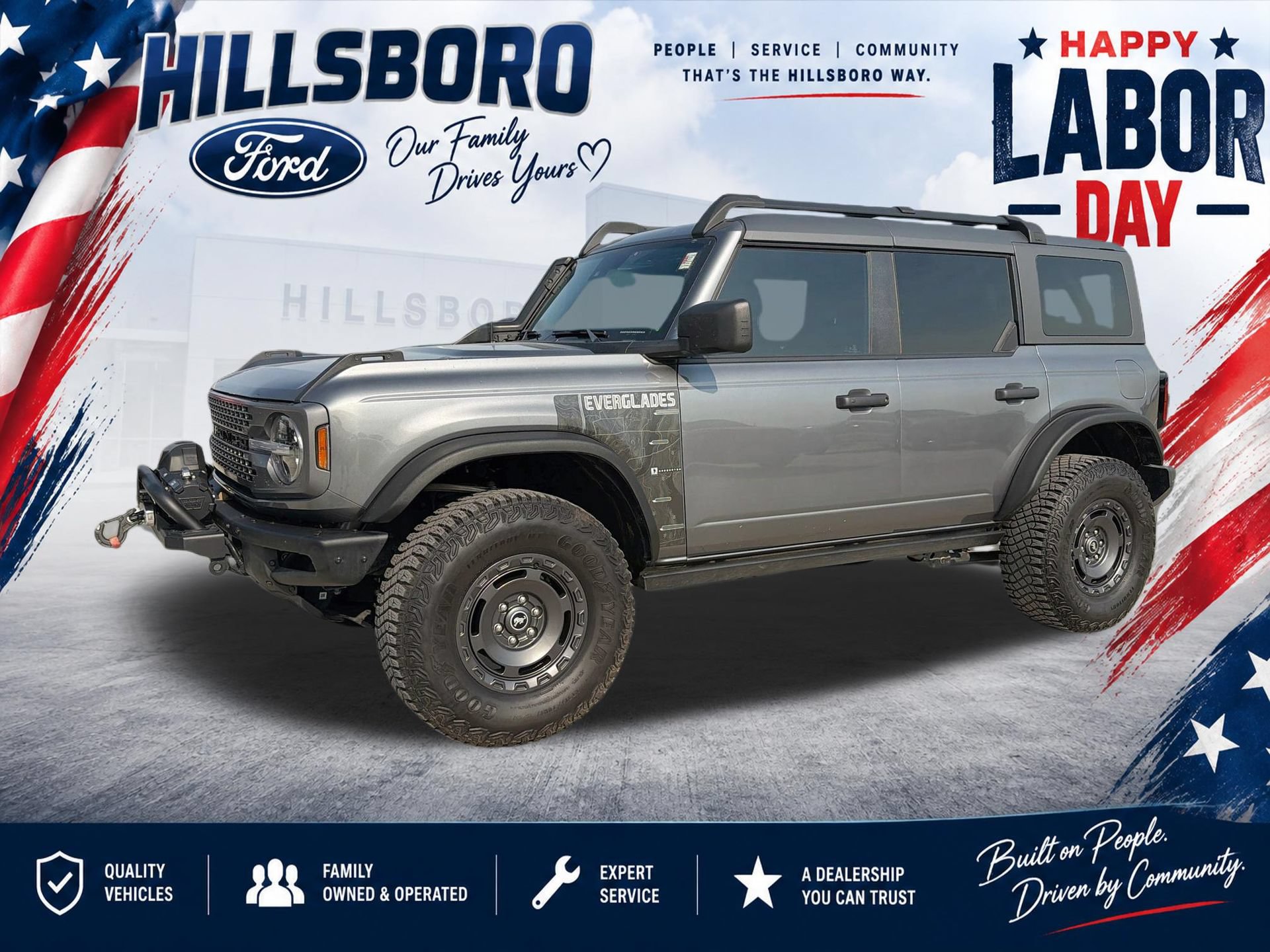 Certified 2024 Ford Bronco Everglades AWD/4WD image 1