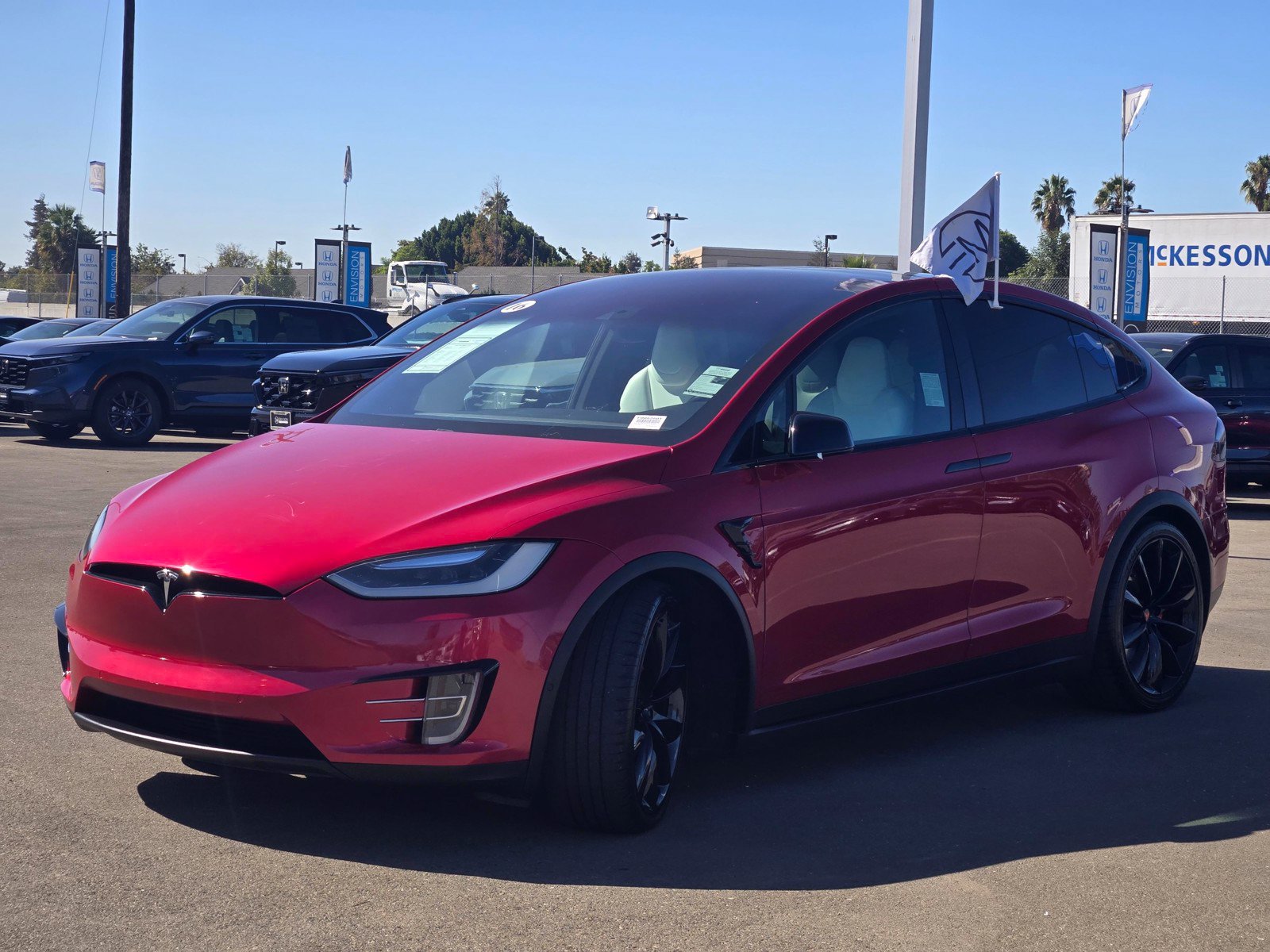 Used 2016 Tesla Model X 90D AWD/4WD image 3