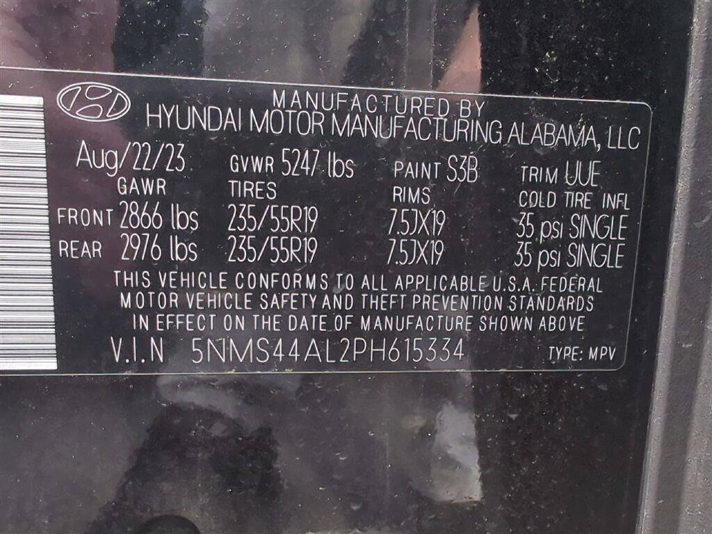 Used 2023 Hyundai Santa Fe Limited FWD image 7
