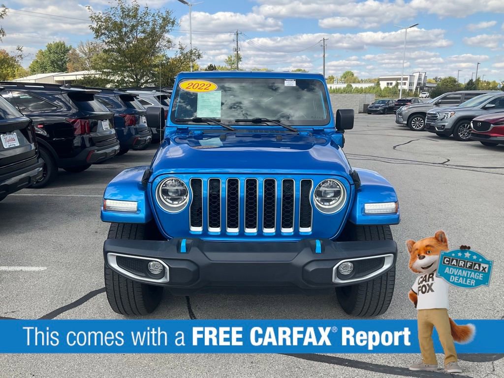 Used 2022 Jeep Wrangler Unlimited Sahara image 2