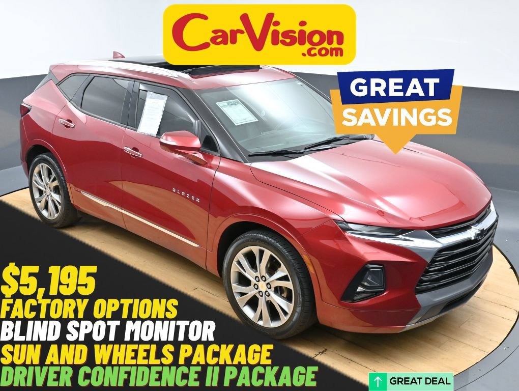 Used 2019 Chevrolet Blazer Premier w/ Sun and Wheels Package
