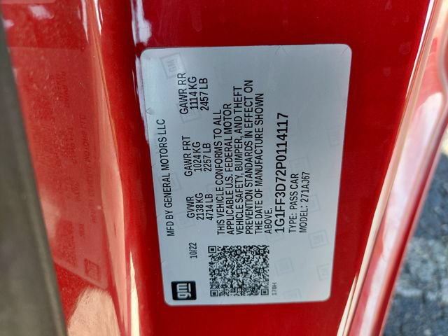 Certified 2023 Chevrolet Camaro SS RWD image 29