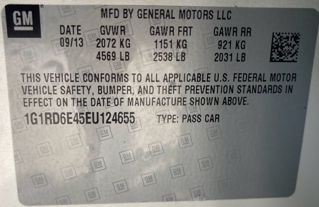 Used 2014 Chevrolet Volt Premium w/ Premium Trim Package FWD image 36