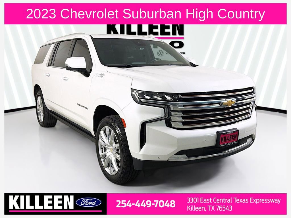 Used 2023 Chevrolet Suburban High Country RWD image 1
