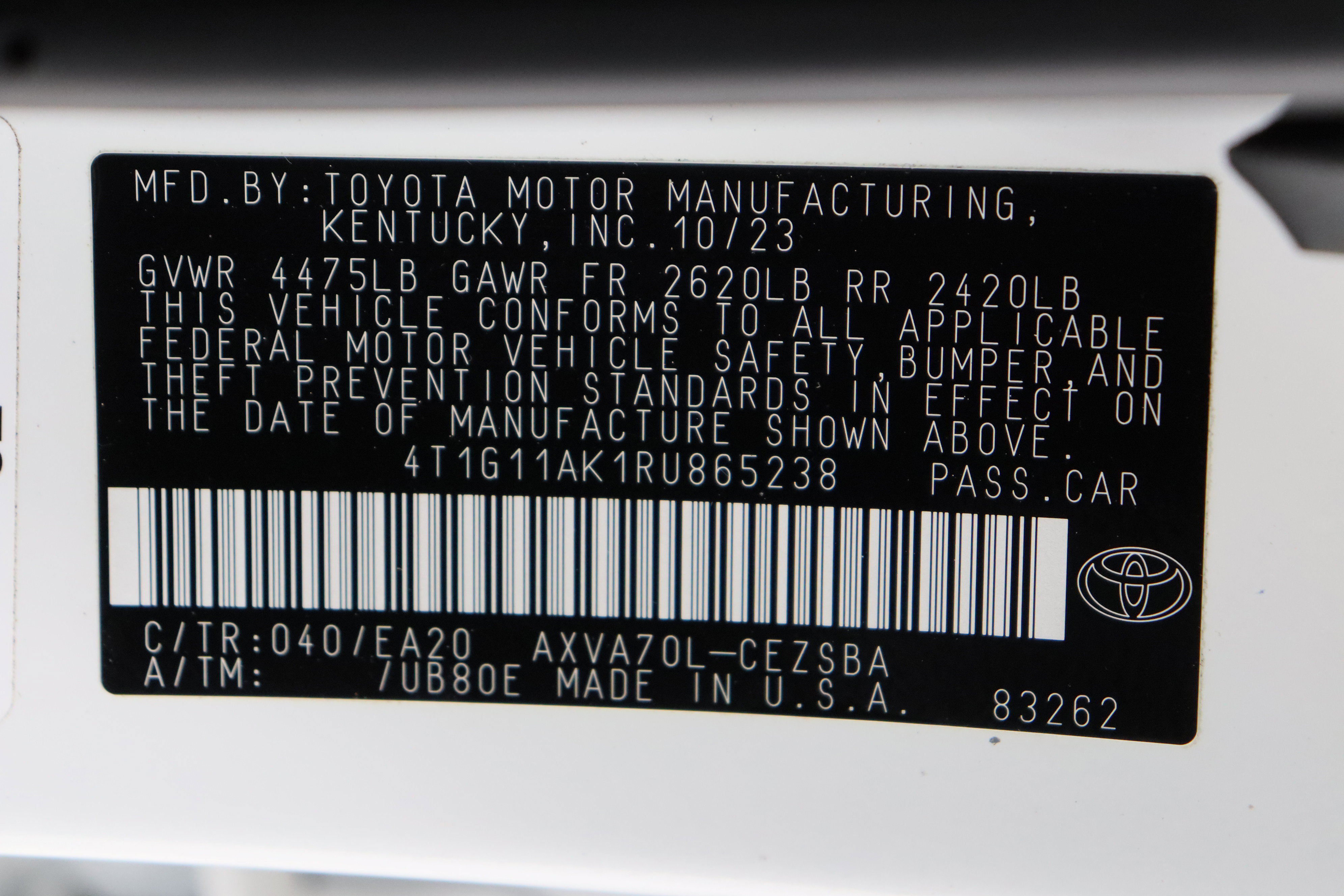 Used 2024 Toyota Camry SE image 38