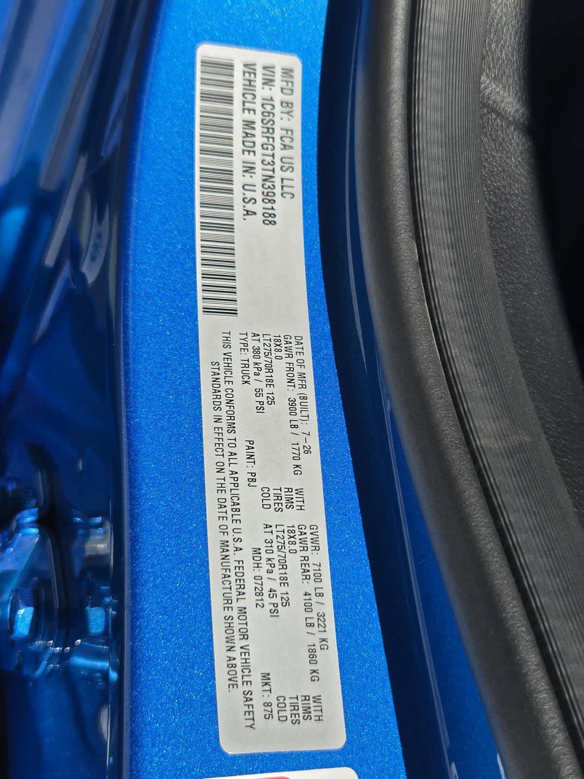 New 2026 RAM 1500 Warlock AWD/4WD image 21