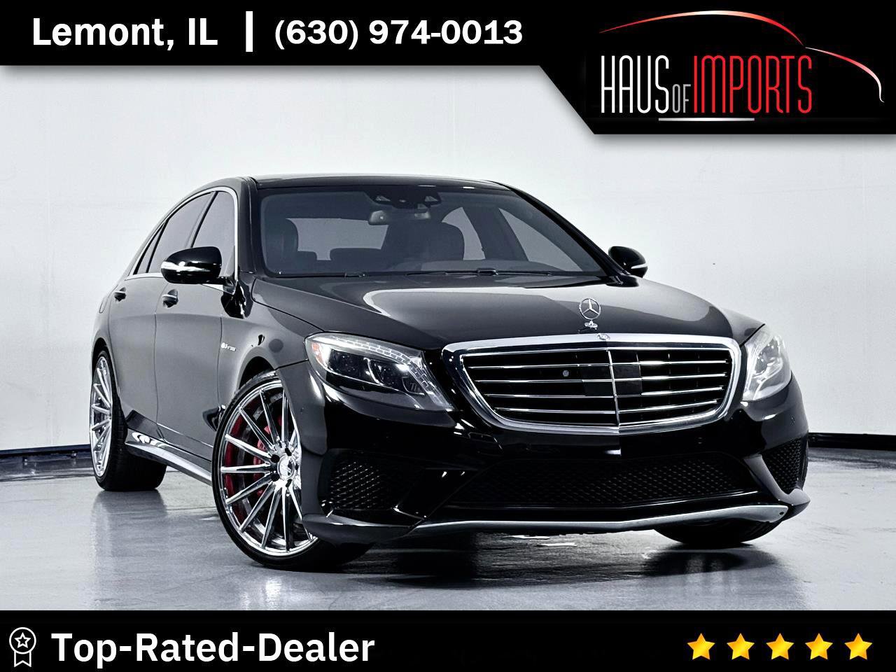 Used 2015 Mercedes-Benz S 63 AMG 4MATIC Sedan w/ Driver Assistance Package