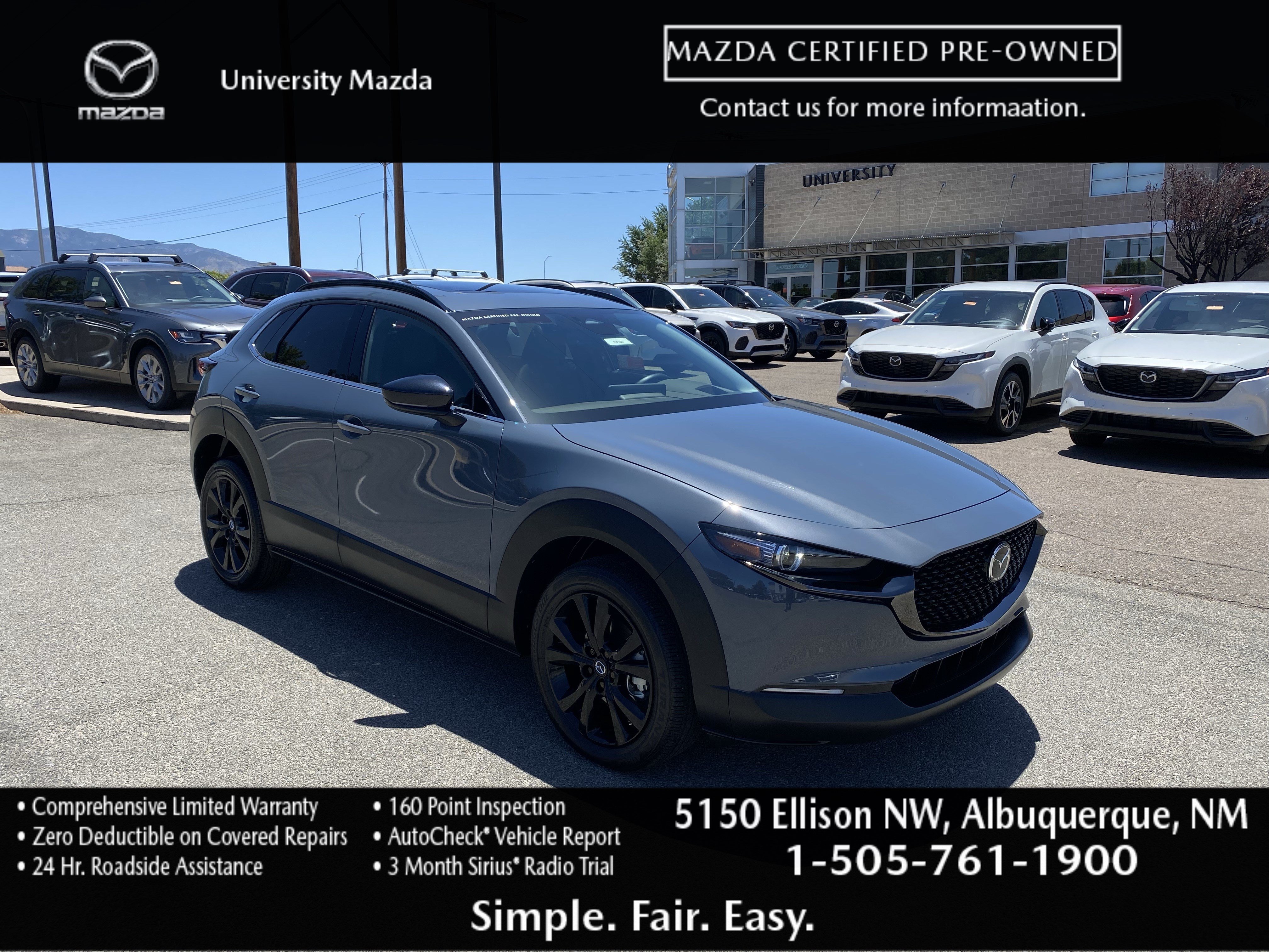 Certified 2025 MAZDA CX-30 2.5 Turbo w/ Premium Package