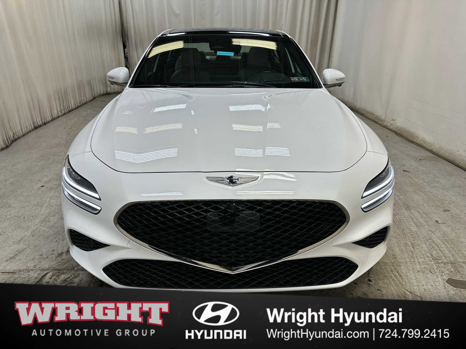 Certified 2022 Genesis G70 3.3T w/ Sport Prestige Package image 2