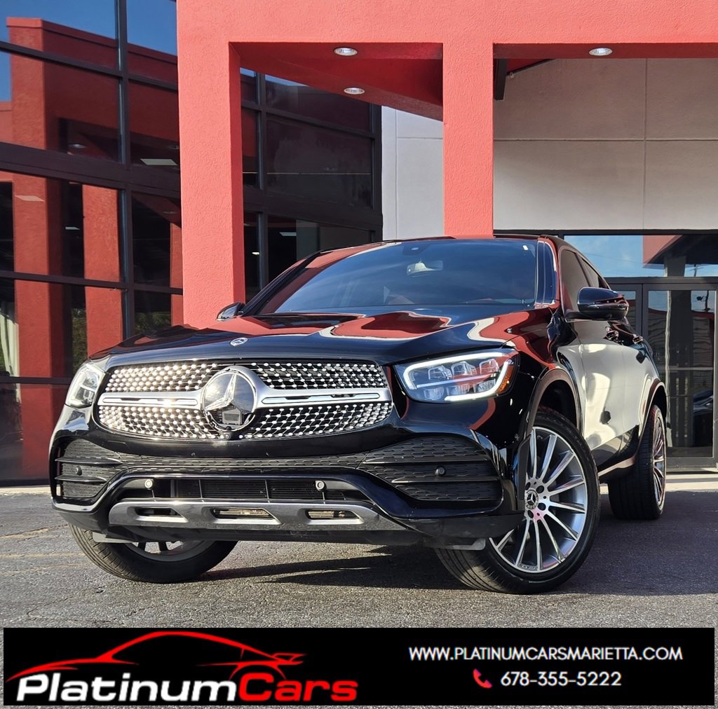 Used 2021 Mercedes-Benz GLC 300 4MATIC Coupe w/ AMG Line