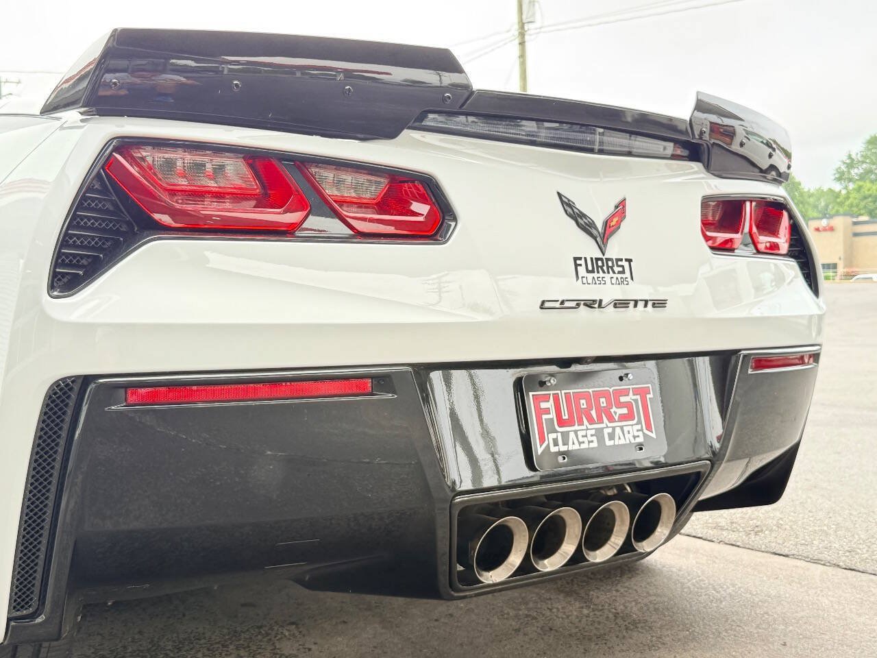 Used 2018 Chevrolet Corvette Stingray Coupe w/ Carbon Flash Badge Package RWD image 8