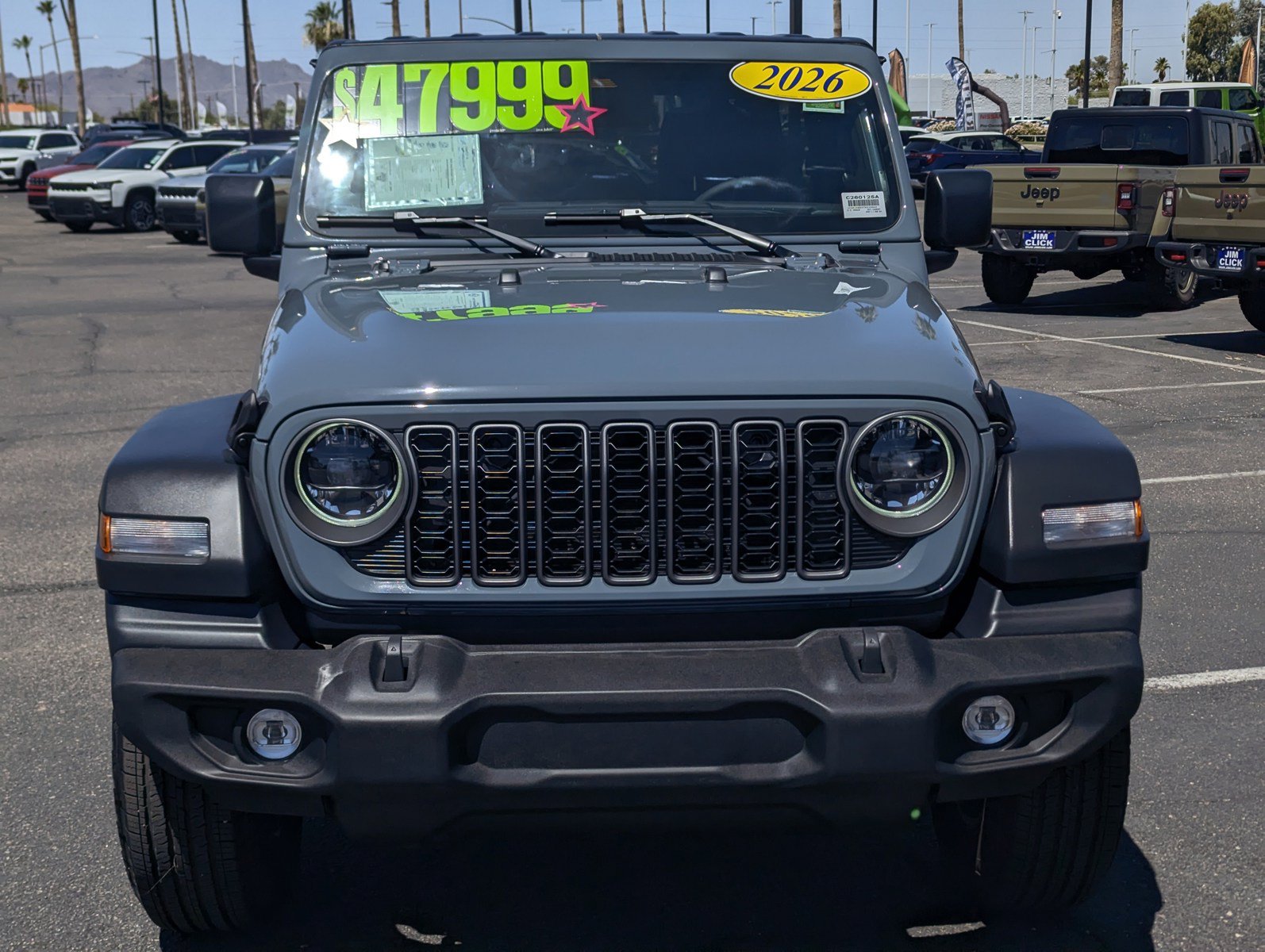 Used 2026 Jeep Wrangler Unlimited Sport AWD/4WD image 6