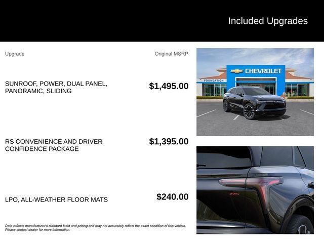 New 2025 Chevrolet Blazer EV RS image 5