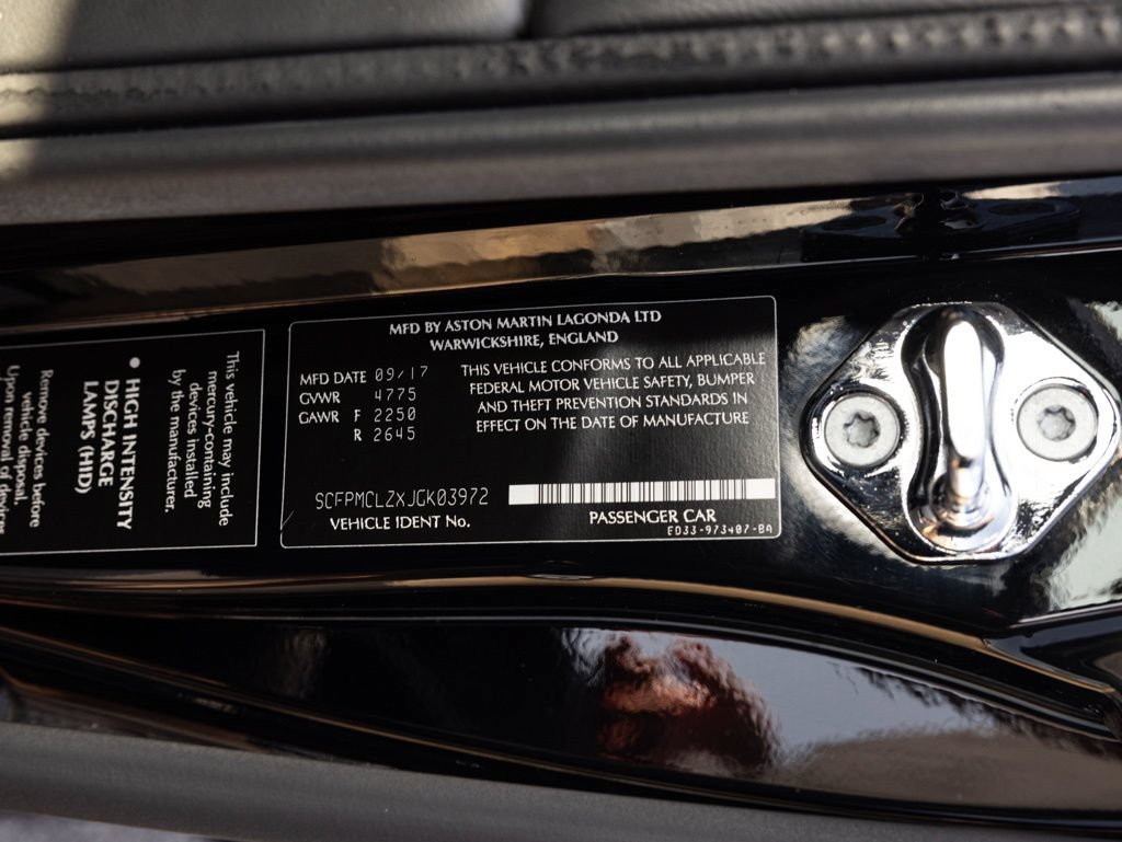 Used 2018 Aston Martin Vanquish S RWD image 63