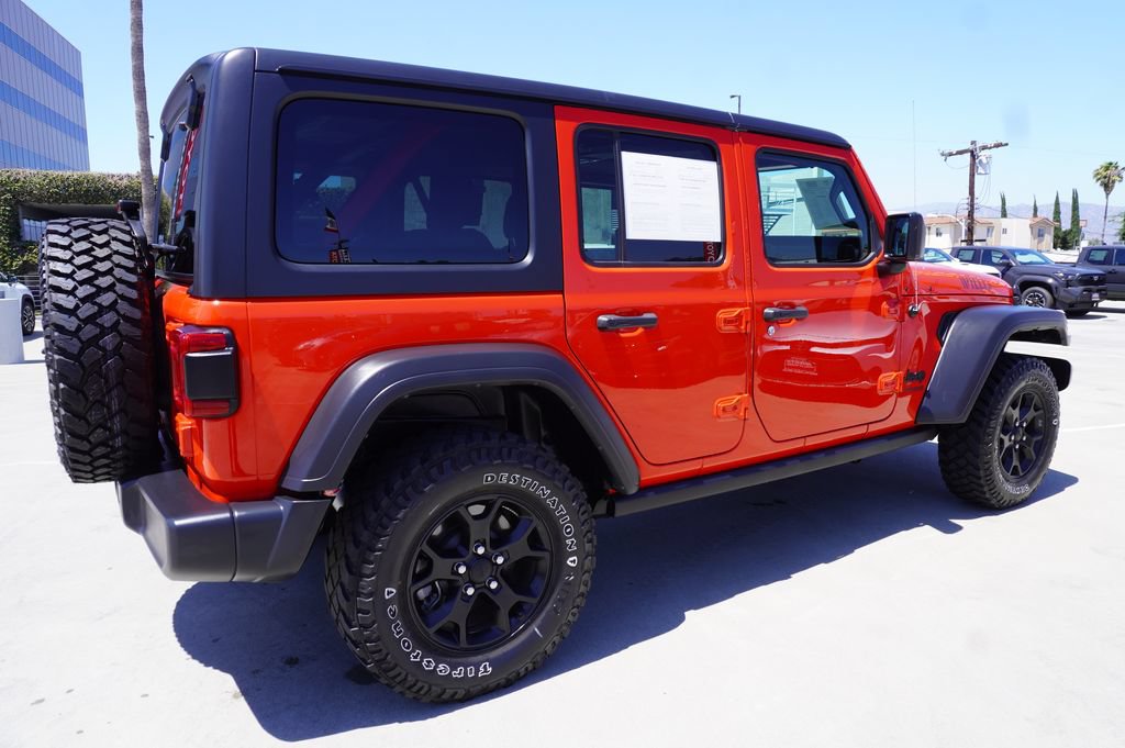 Used 2022 Jeep Wrangler Unlimited Sport AWD/4WD image 7