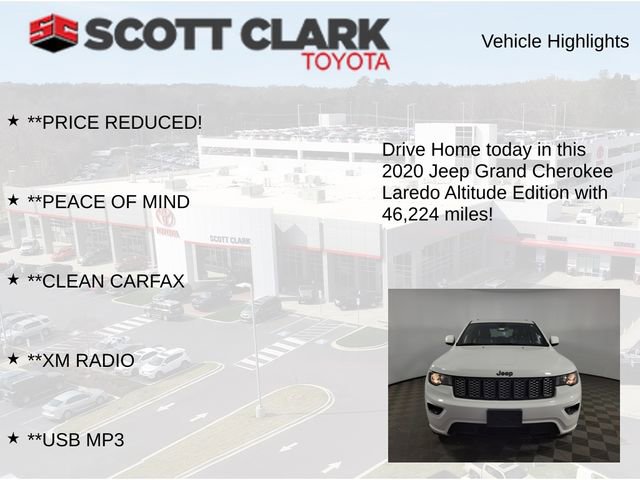 Used 2020 Jeep Grand Cherokee Altitude AWD/4WD image 7