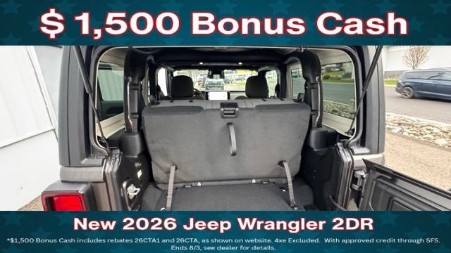 New 2026 Jeep Wrangler Sport AWD/4WD image 23