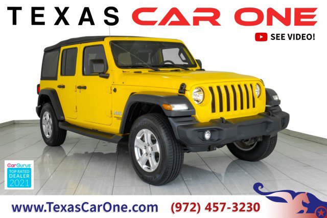 Used 2018 Jeep Wrangler Unlimited Sport S