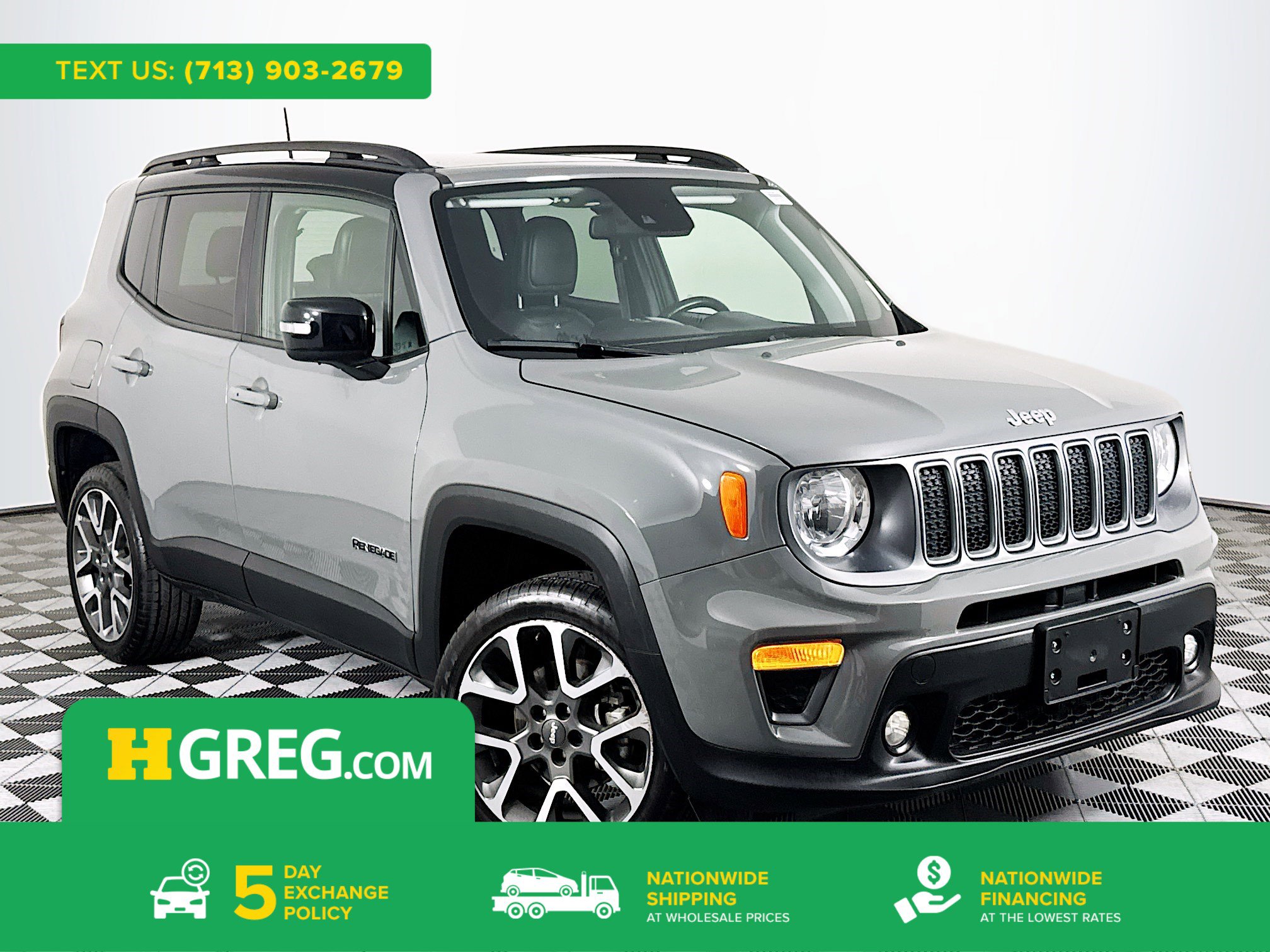 Used 2022 Jeep Renegade Limited w/ Sun, Sound & Wheels Group