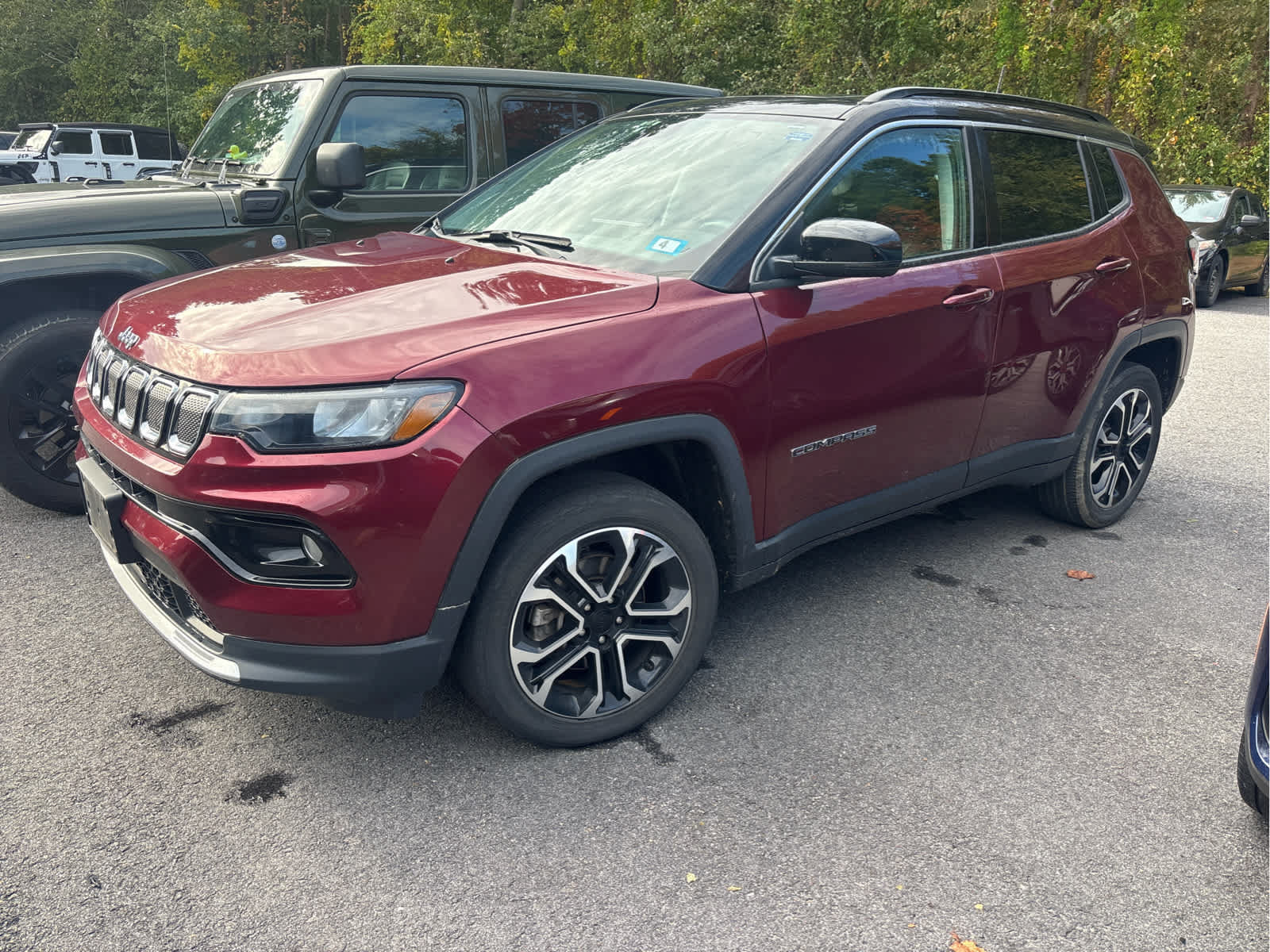 Used 2022 Jeep Compass Limited w/ Sun and Sound Group