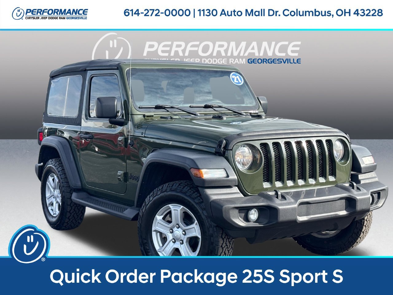 Used 2021 Jeep Wrangler Sport