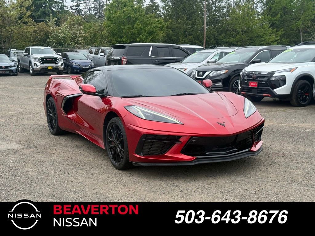 Used 2023 Chevrolet Corvette Stingray Premium Conv w/ Z51 Performance Package RWD image 1