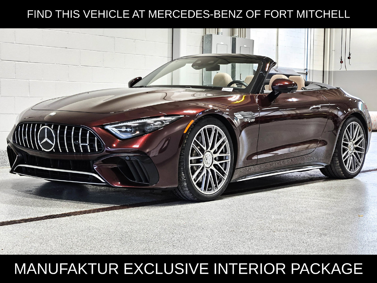 Certified 2025 Mercedes-Benz SL 55 AMG 4MATIC image 1