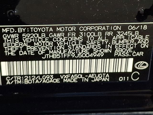 Used 2018 Lexus LS 500 w/ Interior Upgrade Package image 27