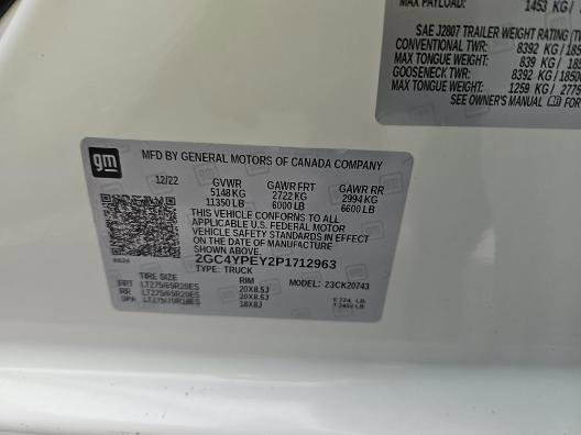 Used 2023 Chevrolet Silverado 2500 LTZ w/ LTZ Convenience Package image 17